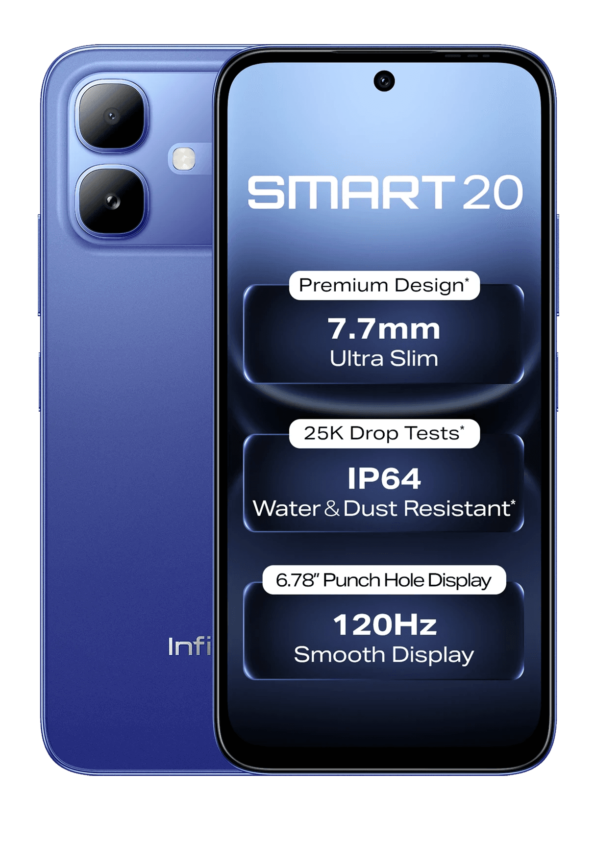 INFINIX SMART 20 X6840 4GB/64GB CLOUDLINE BLUE