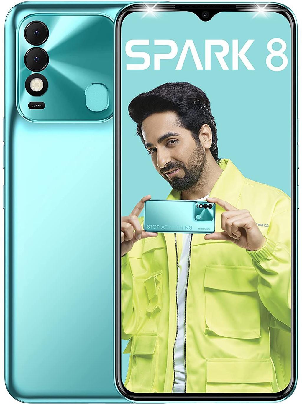 TECNO KG6k SPARK 8 4/64GB TURQUOISE CYAN