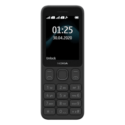 NOKIA 125 DS BLACK