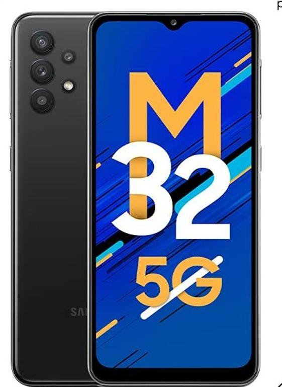 SAMSUNG M326FB-GALAXY M32 5G 6/128GB SLATE BLACK