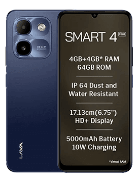 LAVA YUVA SMART 4 PLUS 4/64GB NILGIRI BLUE