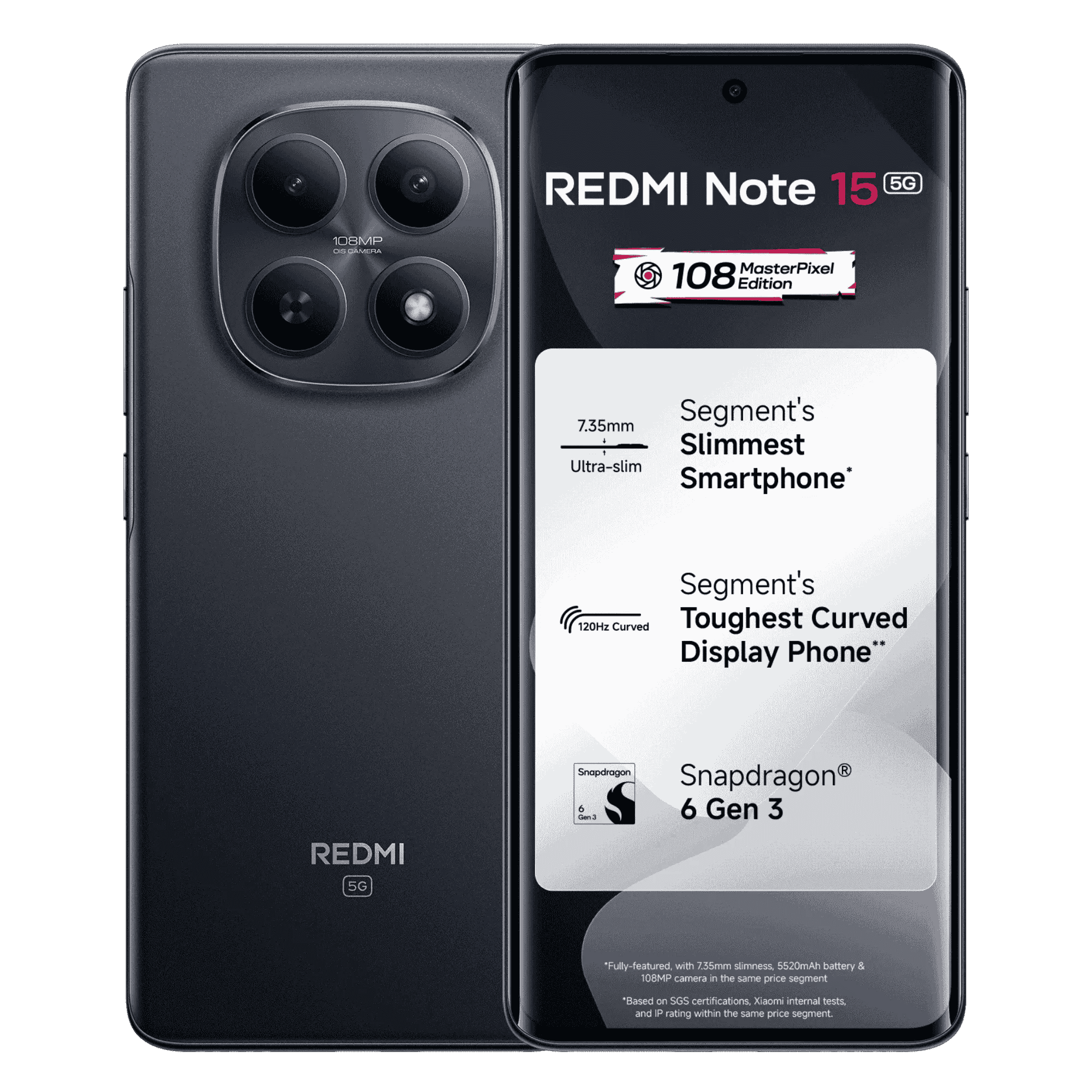REDMI NOTE 15 5G 8GB/128GB BLACK