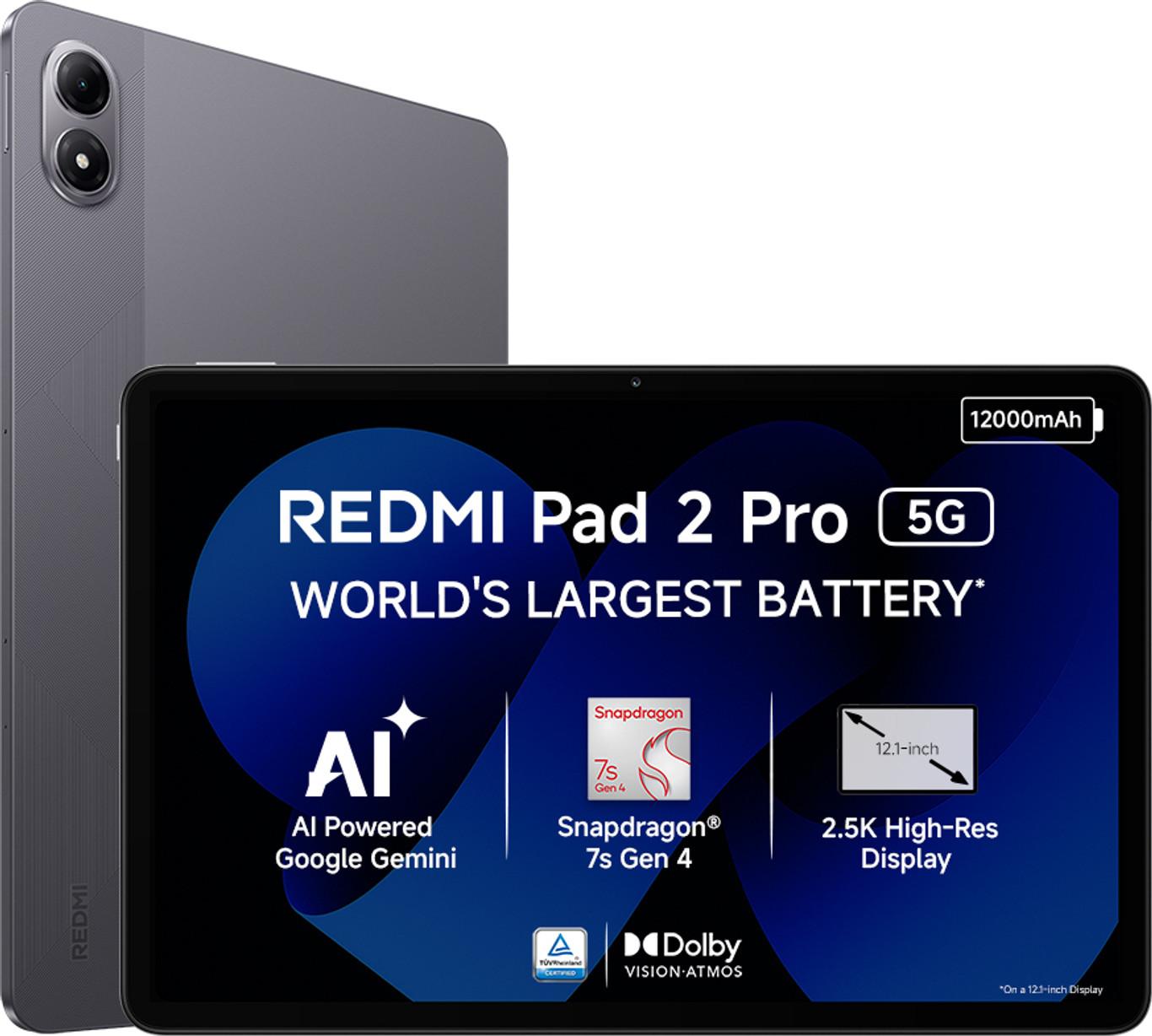 REDMI PAD 2 PRO 5G 8GB/256GB GRAPHITE GREY