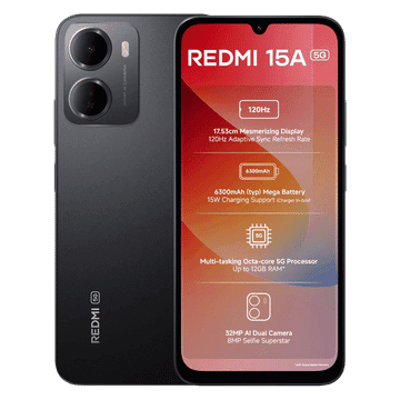 REDMI 15A 5G 6/128GB ACE BLACK