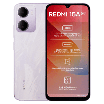 REDMI 15A 5G 6/128GB AMAZE PURPLE