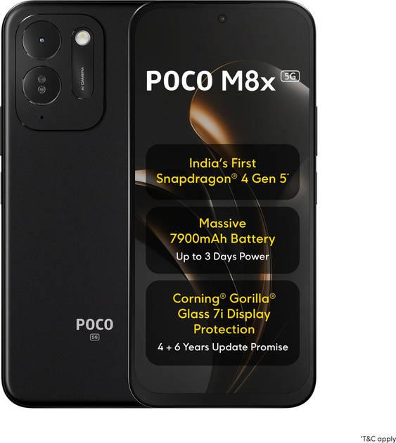 POCO M8X 5G 4GB/128GB BLACK