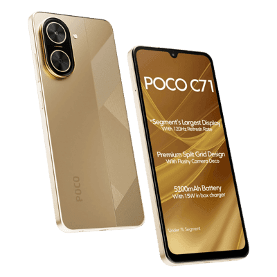 POCO C71 4GB/64GB DESERT GOLD