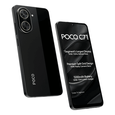 POCO C71 6GB/128GB POWER BLACK