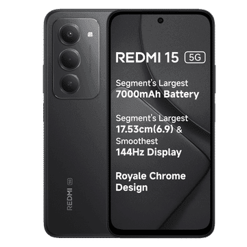 REDMI 15 5G 8/128GB MIDNIGHT BLACK