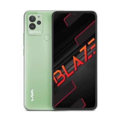Lava Blaze  (3GB RAM, 64GB Storage) Glass Green
