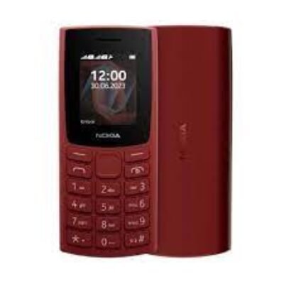 Nokia All-New 105 Single Sim Terracotta Red