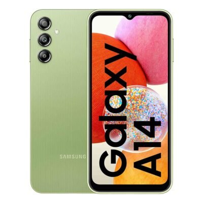 SAMSUNG Galaxy A14 4G LTE  (4GB RAM,128GB Storage) Light Green