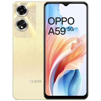 OPPO A59 5G (Storage 128 GB)  (6 GB RAM) Silk Gold