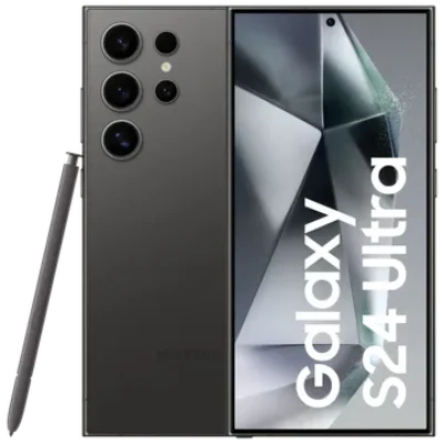 SAMSUNG Galaxy S24 Ultra 5G ( Storage 256GB)  (12 GB RAM) Titanium Black