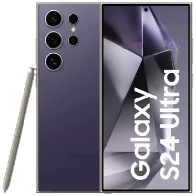 SAMSUNG Galaxy S24 Ultra 5G ( Storage 256GB)  (12 GB RAM) Titanium Violet