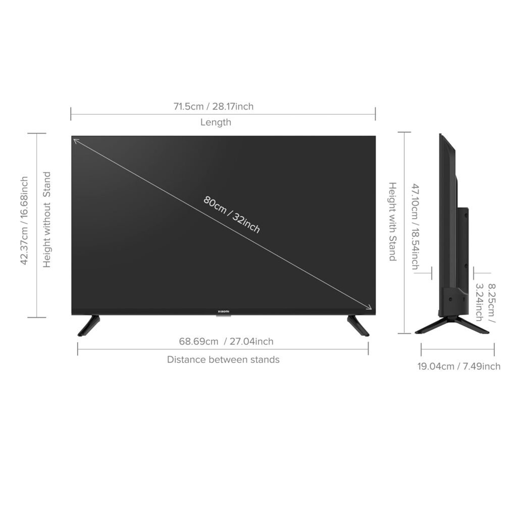 Mi A series 80 cm (32 inch) HD Ready LED Smart Google TV 2023 Edition ...