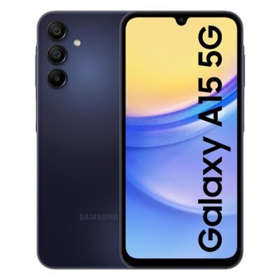 SAMSUNG Galaxy A15 5G (Storage 128 GB)  (6 GB RAM) Blue Black