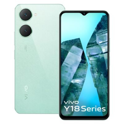 Vivo Y18 (4GB RAM, 128 GB Storage) Gem Green