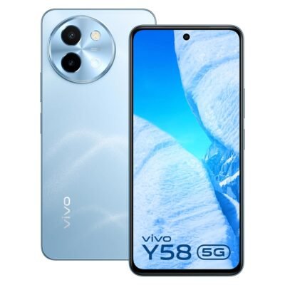 Vivo Y58 5G ( 8GB RAM, 128GB Storage) Himalayan Blue