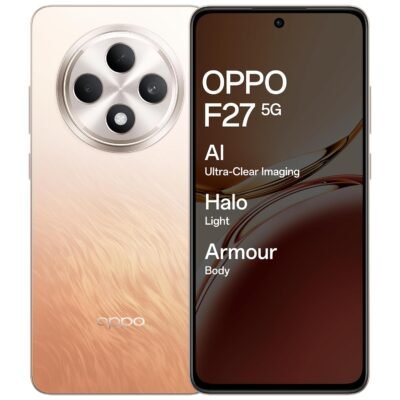 OPPO F27 5G (Storage 128GB)  (8 GB RAM) Amber Orange