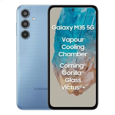 SAMSUNG Galaxy M35 5G (Storage 256 GB)  (8 GB RAM) DayBreak Blue